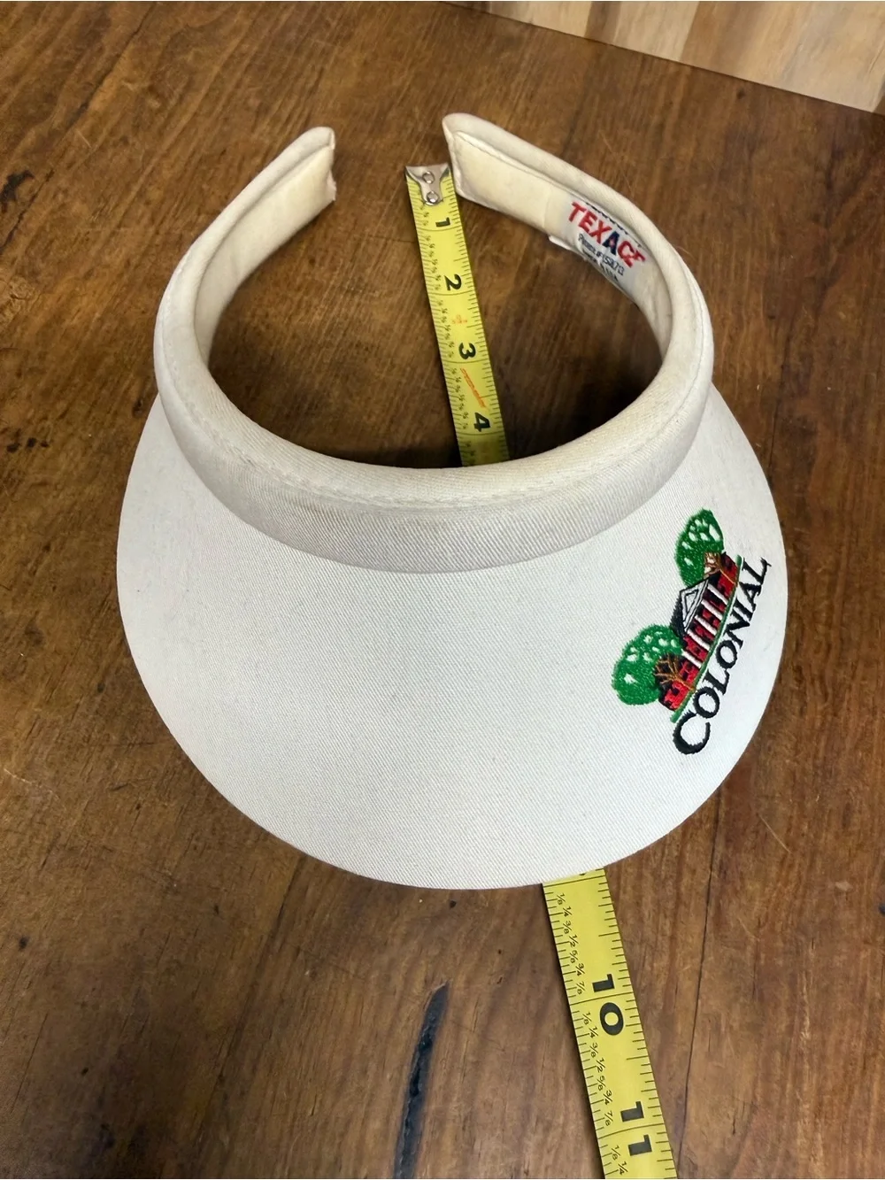 US Women’s Open Colonial Country Club Golf Visor Texace Made USA Vintage